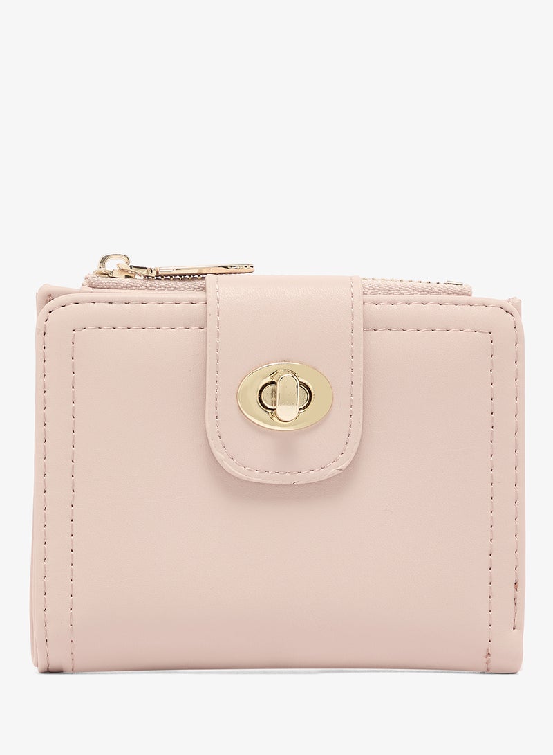 Ginger Gold Accent Coin Purse Mini Wallet - Image 1